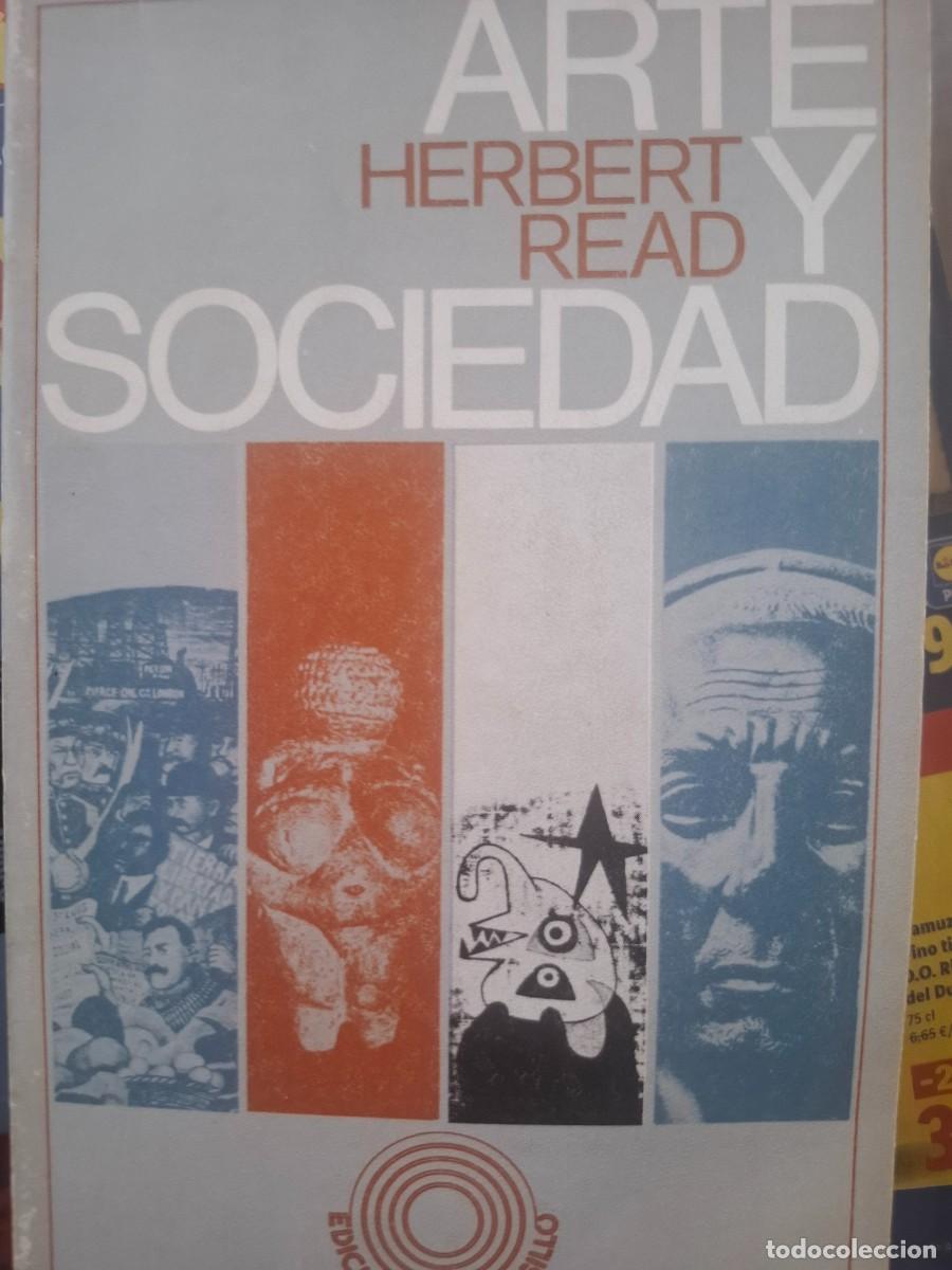 Libros de segunda mano: arte y sociedad Herbert Read - Foto 1