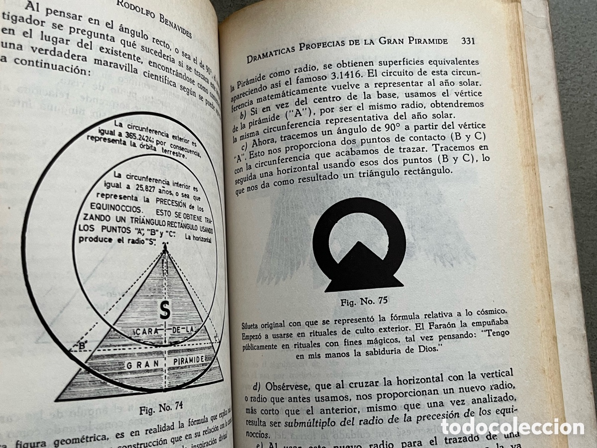 Libros de segunda mano: Libro Dram&aacute;ticas profec&iacute;as de la gran Pir&aacute;mide - Rodolfo Benavides - Foto 10