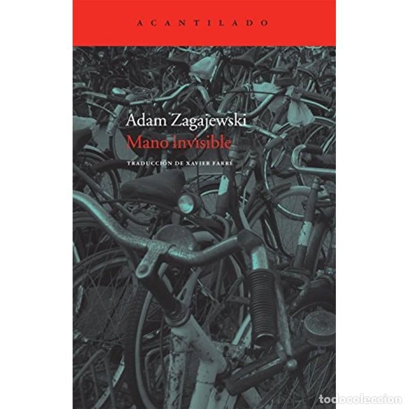 Libros de segunda mano: Mano invisible - Adam Zagajewski - Adam Zagajewski - Foto 1