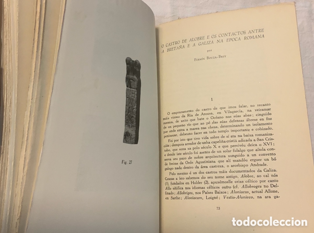 Libros de segunda mano: Homaxe a Florentino L.A. Cuevillas - Foto 5