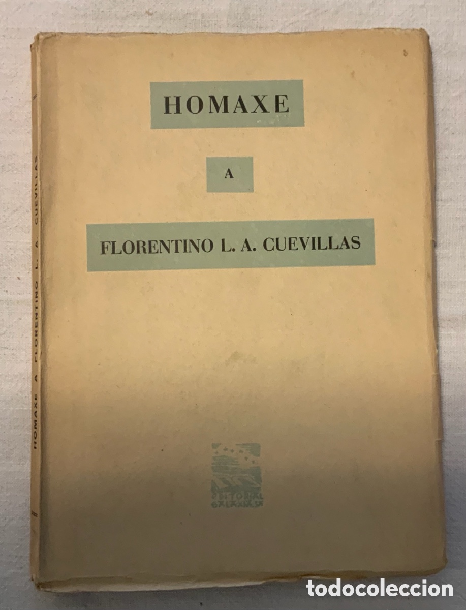 Libros de segunda mano: Homaxe a Florentino L.A. Cuevillas - Foto 1