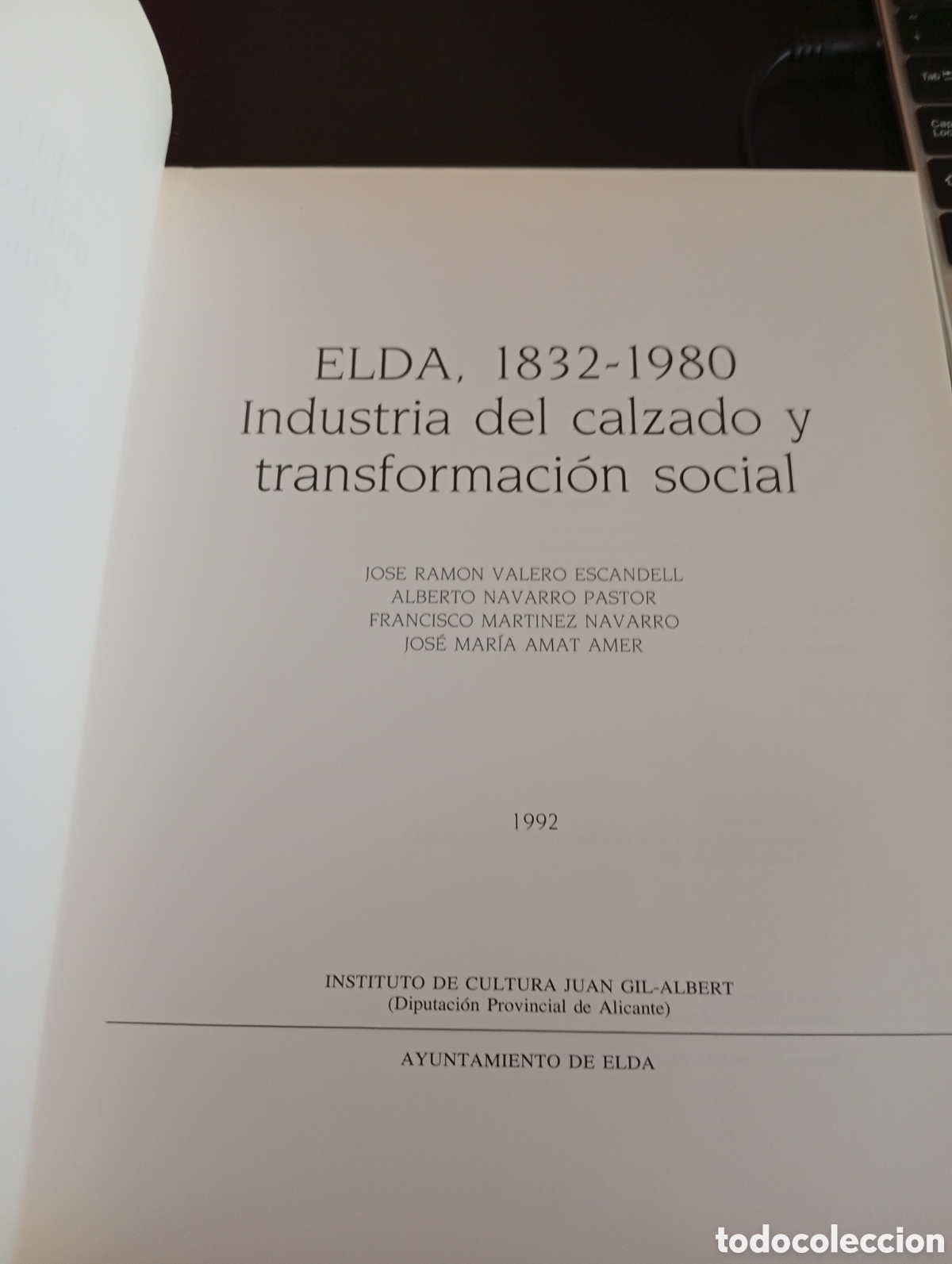 Libros de segunda mano: Historia del calzado en Elda - Foto 3