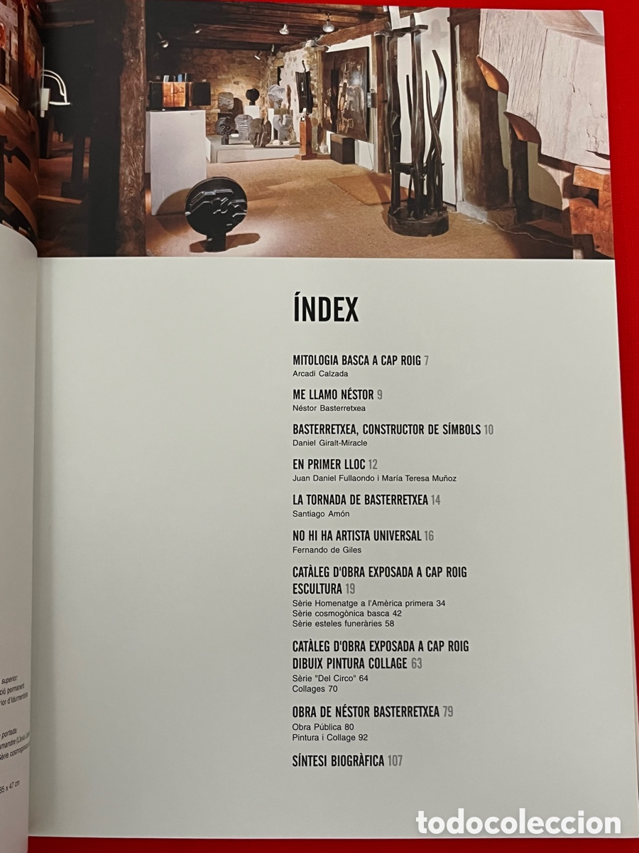 Libros de segunda mano: Libro Basterretxea - Fundaci&oacute; Caixa Girona - Foto 4
