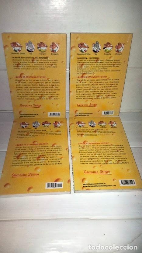 Libros de segunda mano: Geronimo Stilton - Ediciones Destino 4 libros tapas blandas - Foto 2