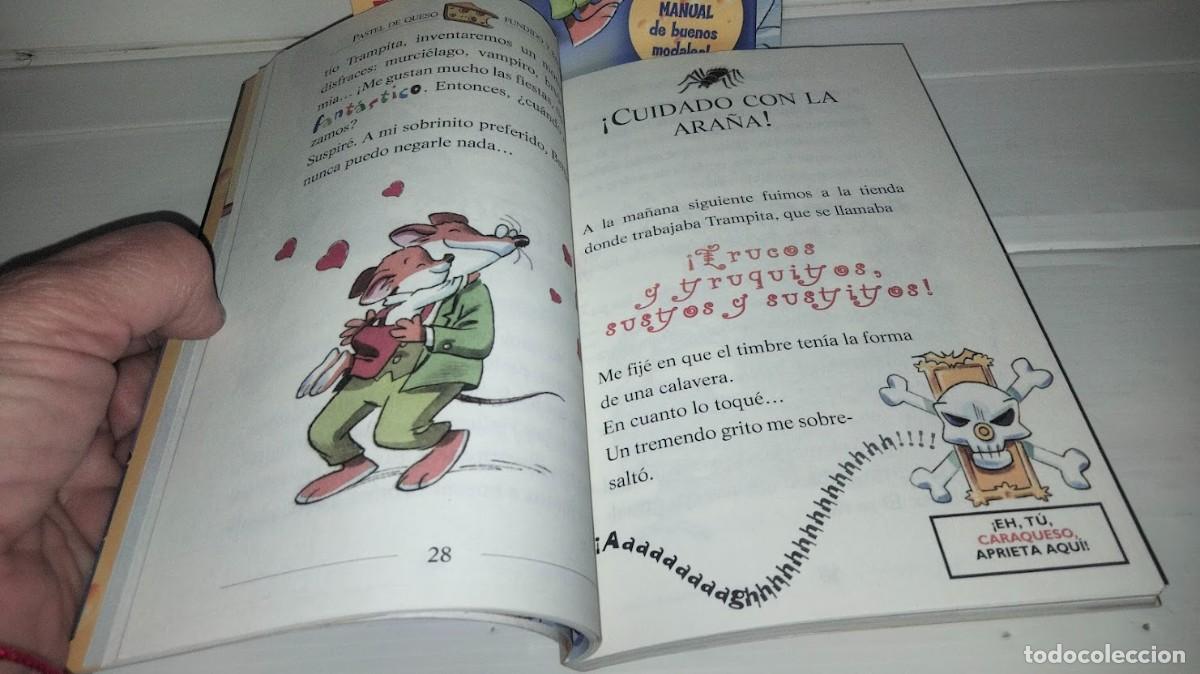 Libros de segunda mano: Geronimo Stilton - Ediciones Destino 4 libros tapas blandas - Foto 12