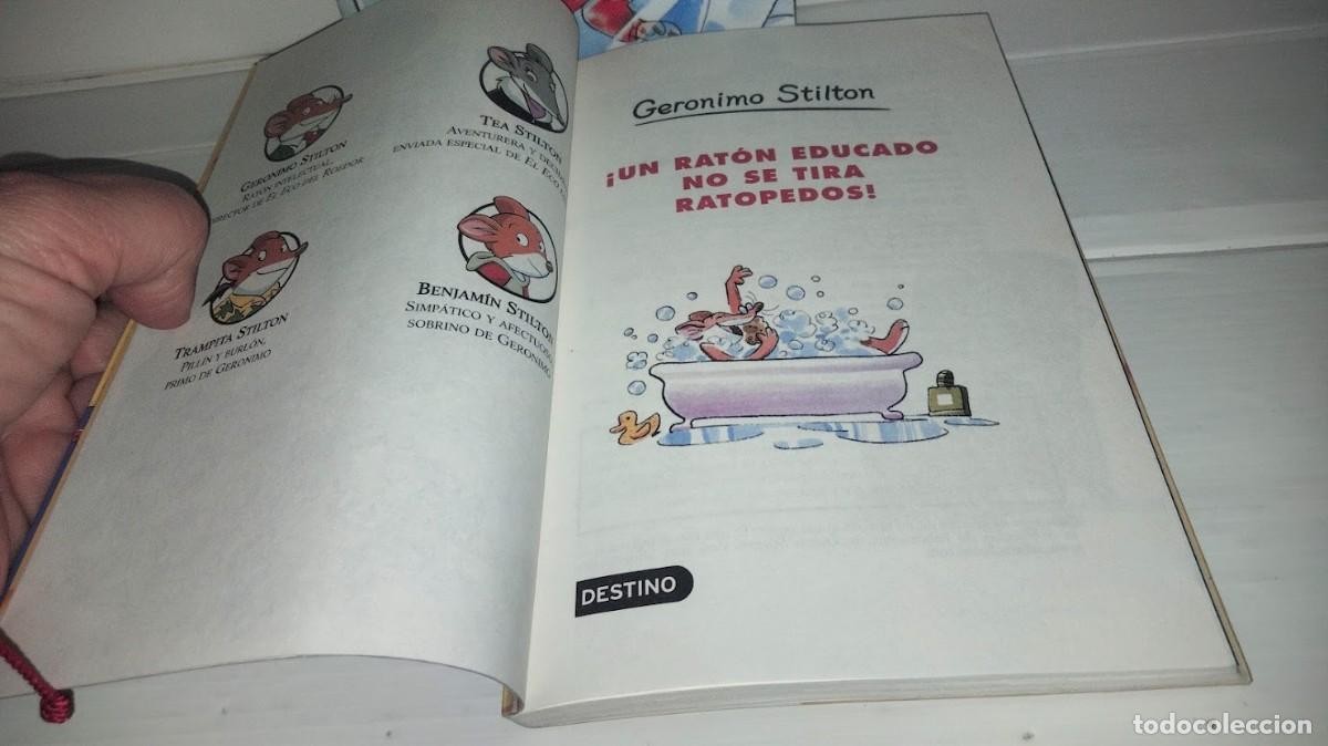 Libros de segunda mano: Geronimo Stilton - Ediciones Destino 4 libros tapas blandas - Foto 14