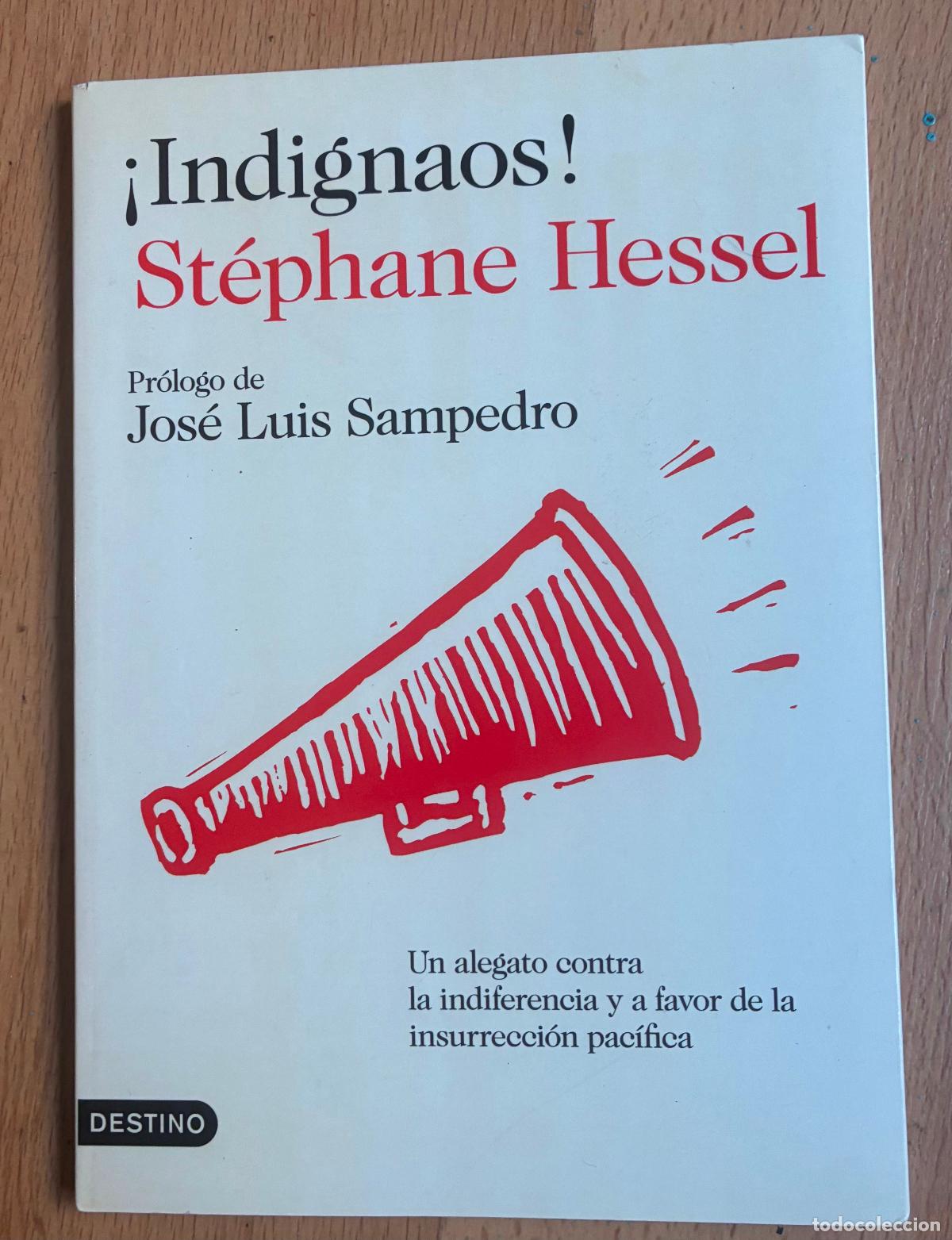 Libros de segunda mano: INDIGNADOS Stephane Hessel, Jose Luis Sampedro