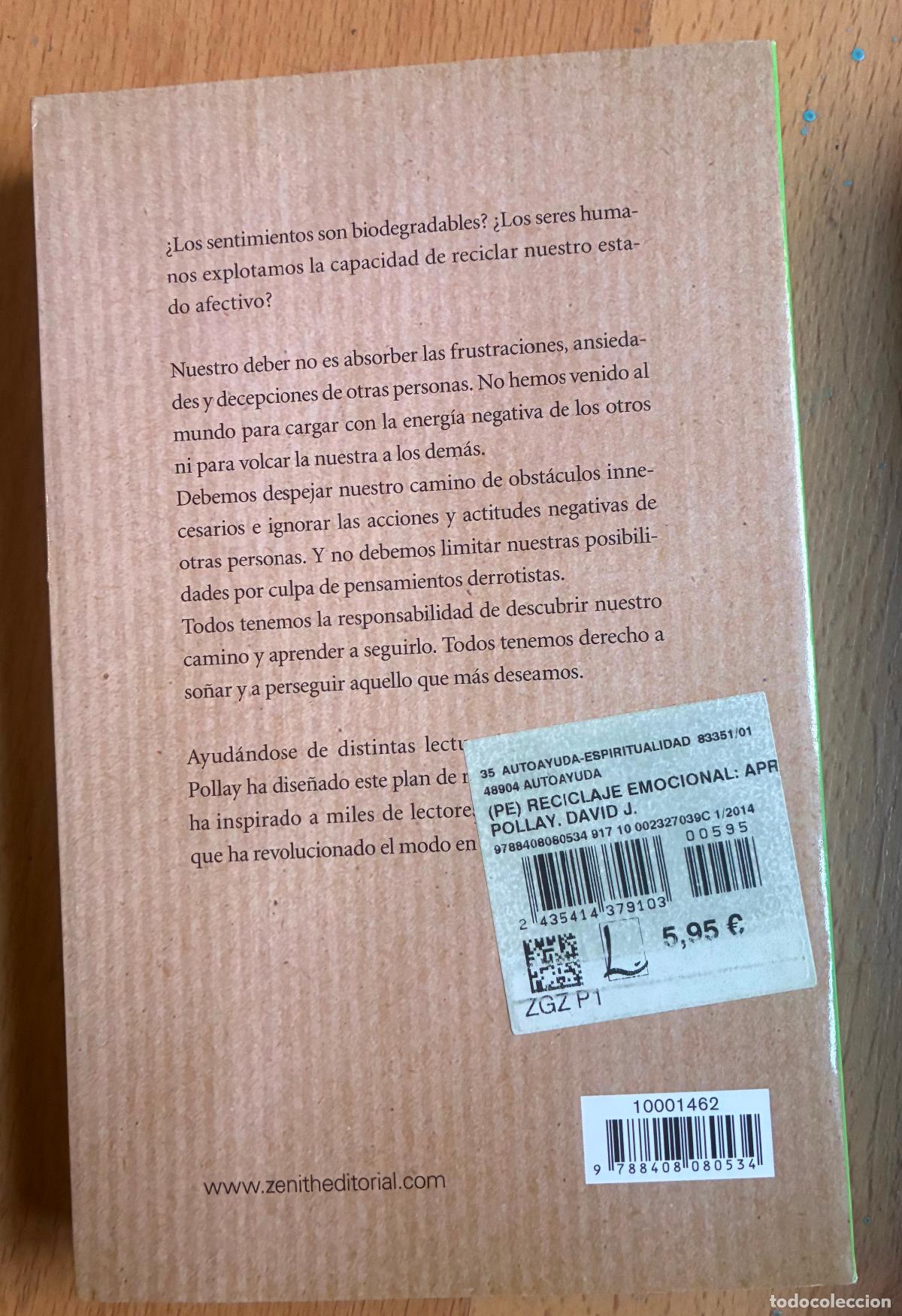 Libros de segunda mano: RECICLAJE EMOCIONAL, David J. Pollay, - Foto 2