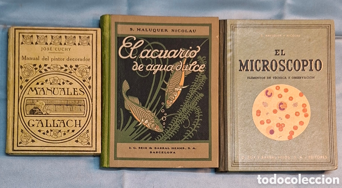 Libros de segunda mano: Colecci&oacute;n 3 Libros Antiguos (Manuales) - Foto 1