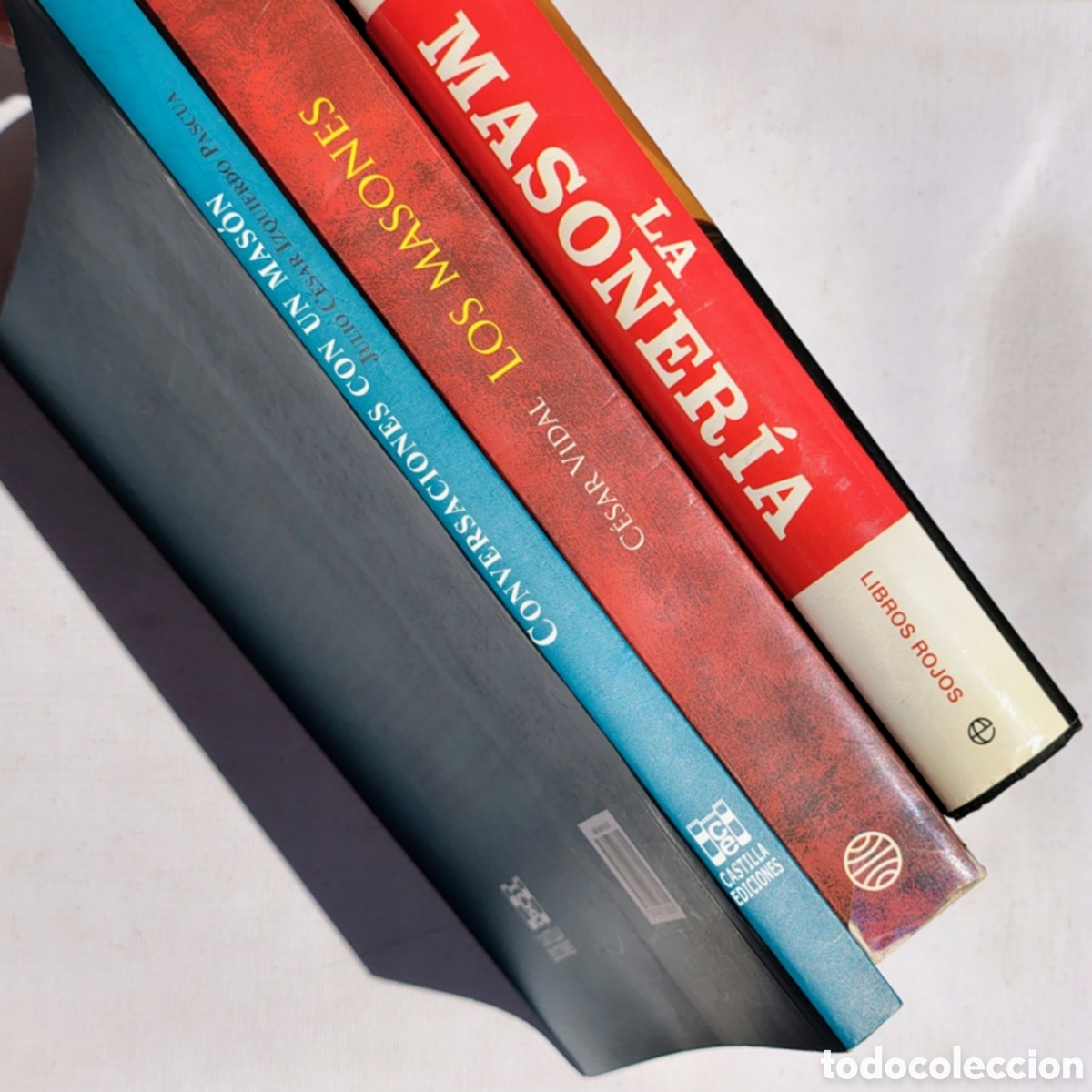 Libros de segunda mano: Pack 3 libros masoner&iacute;a &ndash; Historia, s&iacute;mbolos y testimonios