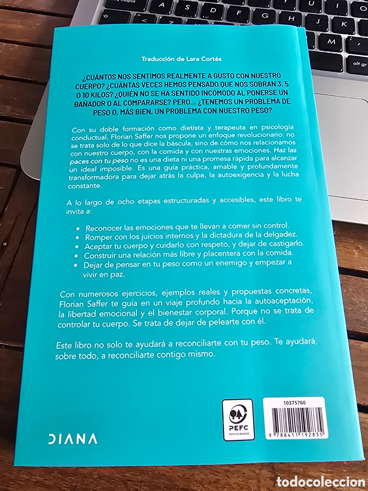 Libros de segunda mano: Haz las paces con tu peso Saffer, Florian DIANA EDITORIAL 2025 Autoayuda - Foto 2