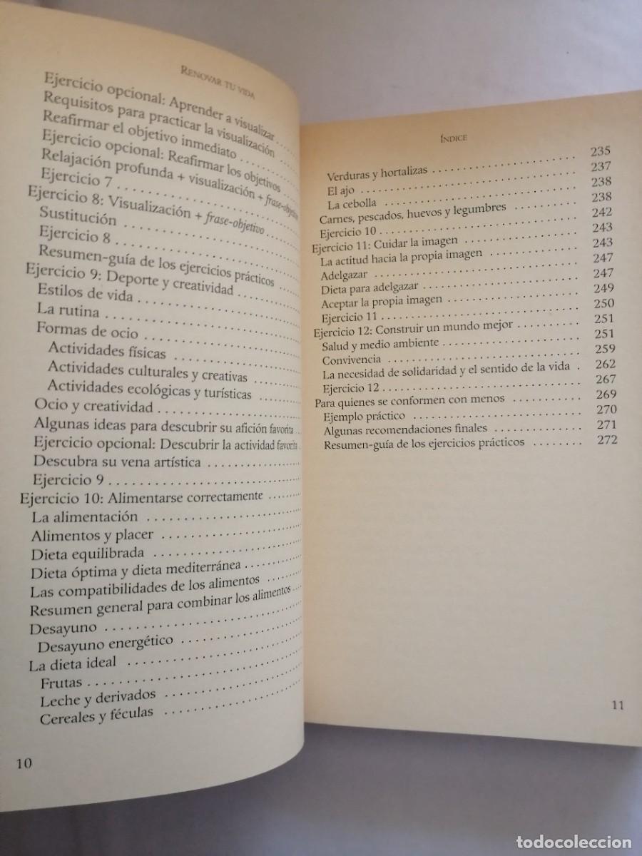 Libros de segunda mano: Renovar tu vida, Carmela Par&iacute;s - Foto 7