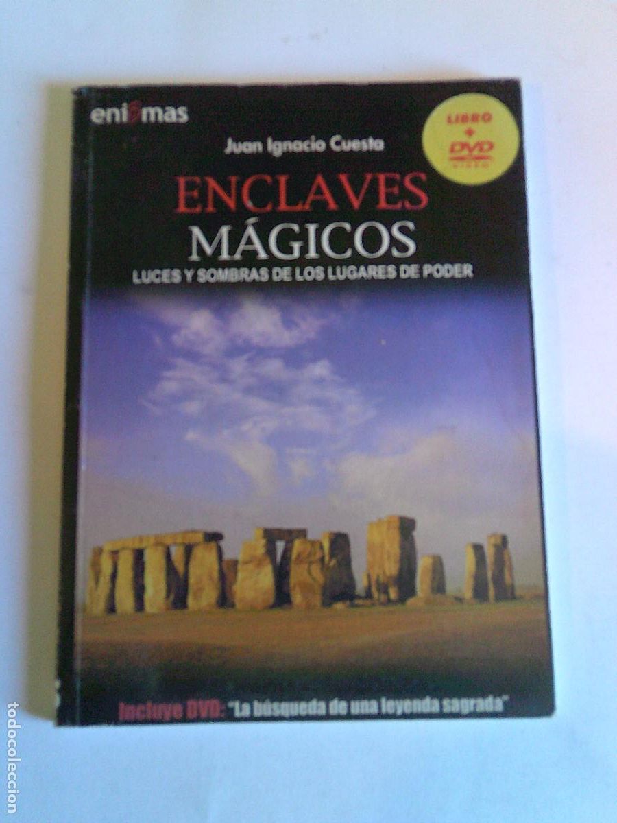 Libros de segunda mano: Enigmas enclaves m&aacute;gicos con DVD