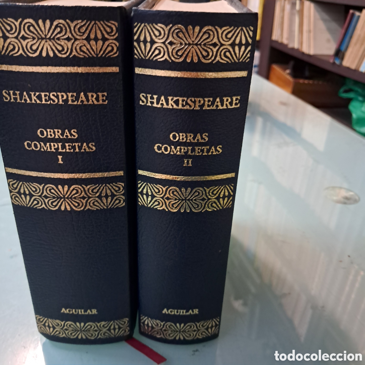 Libros de segunda mano: Shakespeare, Obras completas, 2 tomos, Aguilar, 2004 - Foto 2