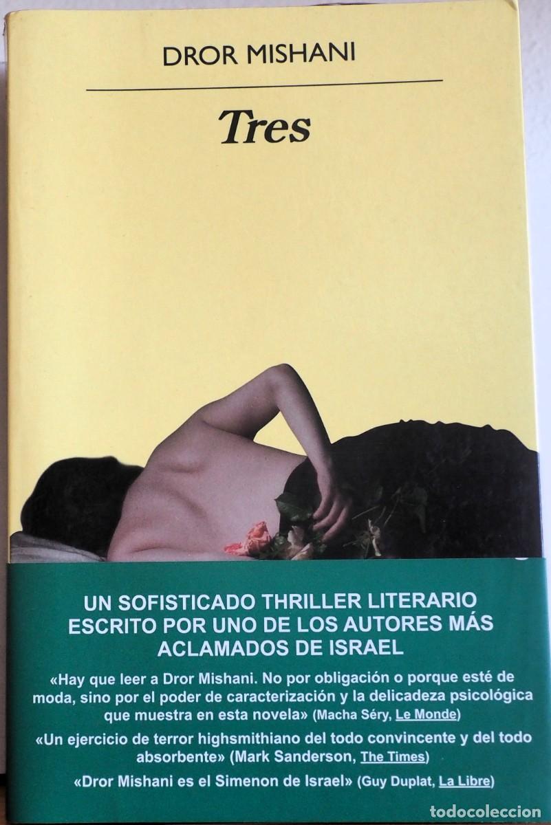 Libros de segunda mano: Dror Mishani. Tres. Editorial Anagrama - Foto 1