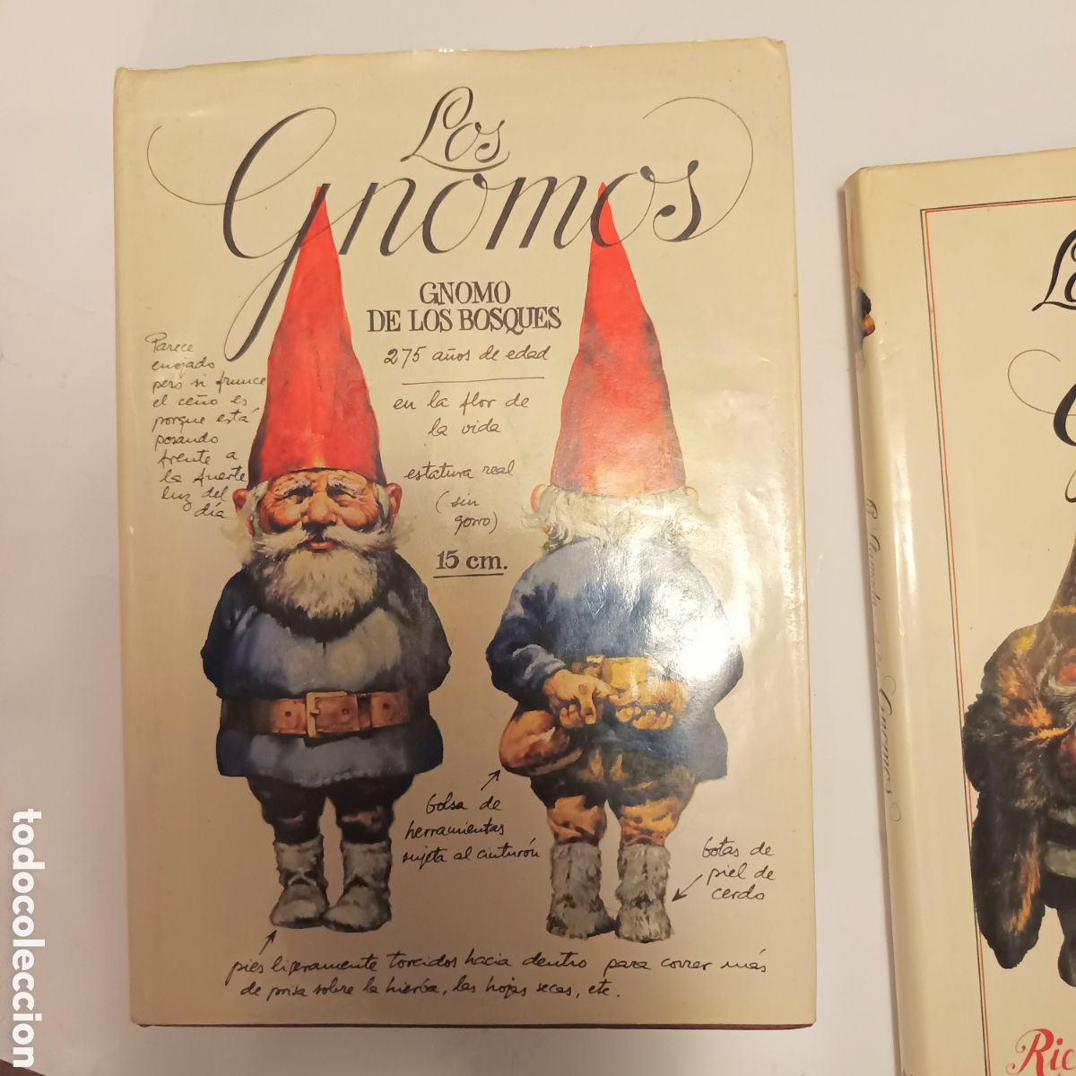 Libros de segunda mano: LA LLAMADA DE LOS GNOMOS Y LOS GNOMOS - MONTENA 1982/85 - Foto 2