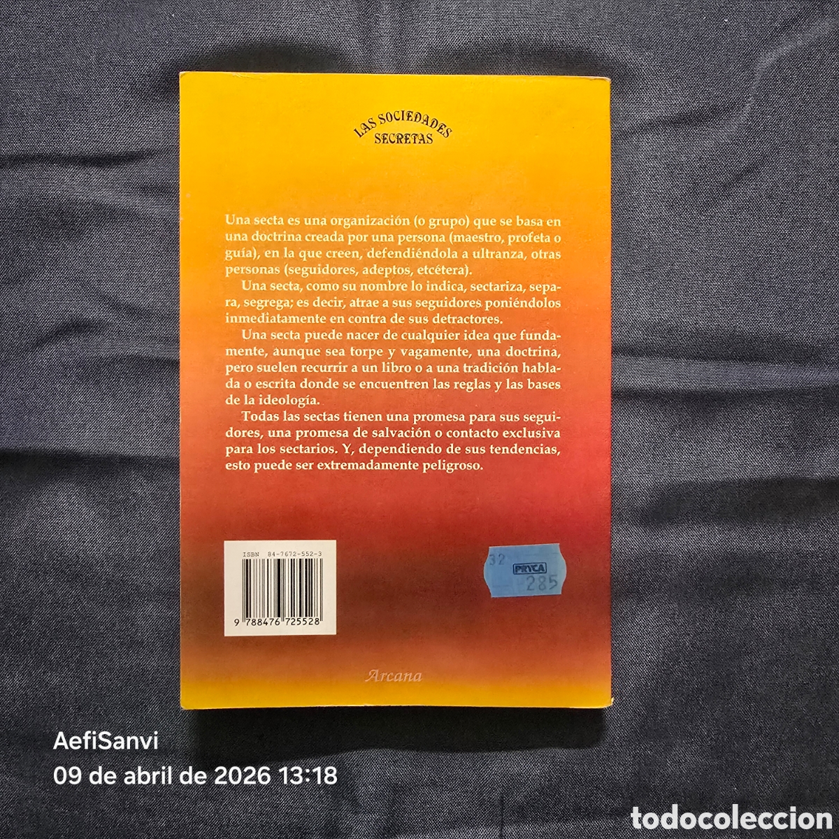Libros de segunda mano: EL PELIGRO DE LAS SECTAS (ROBERT WALL NEWHOUSE) (EDICOMUNICACI&Oacute;N) - Foto 2