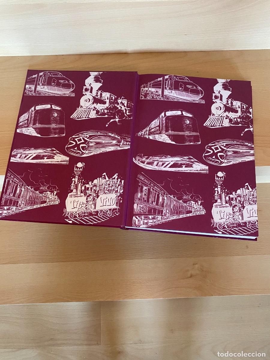 Libros de segunda mano: El tren en los tebeos, Lu&iacute;s conde Mart&iacute;n, Renfe - Foto 3