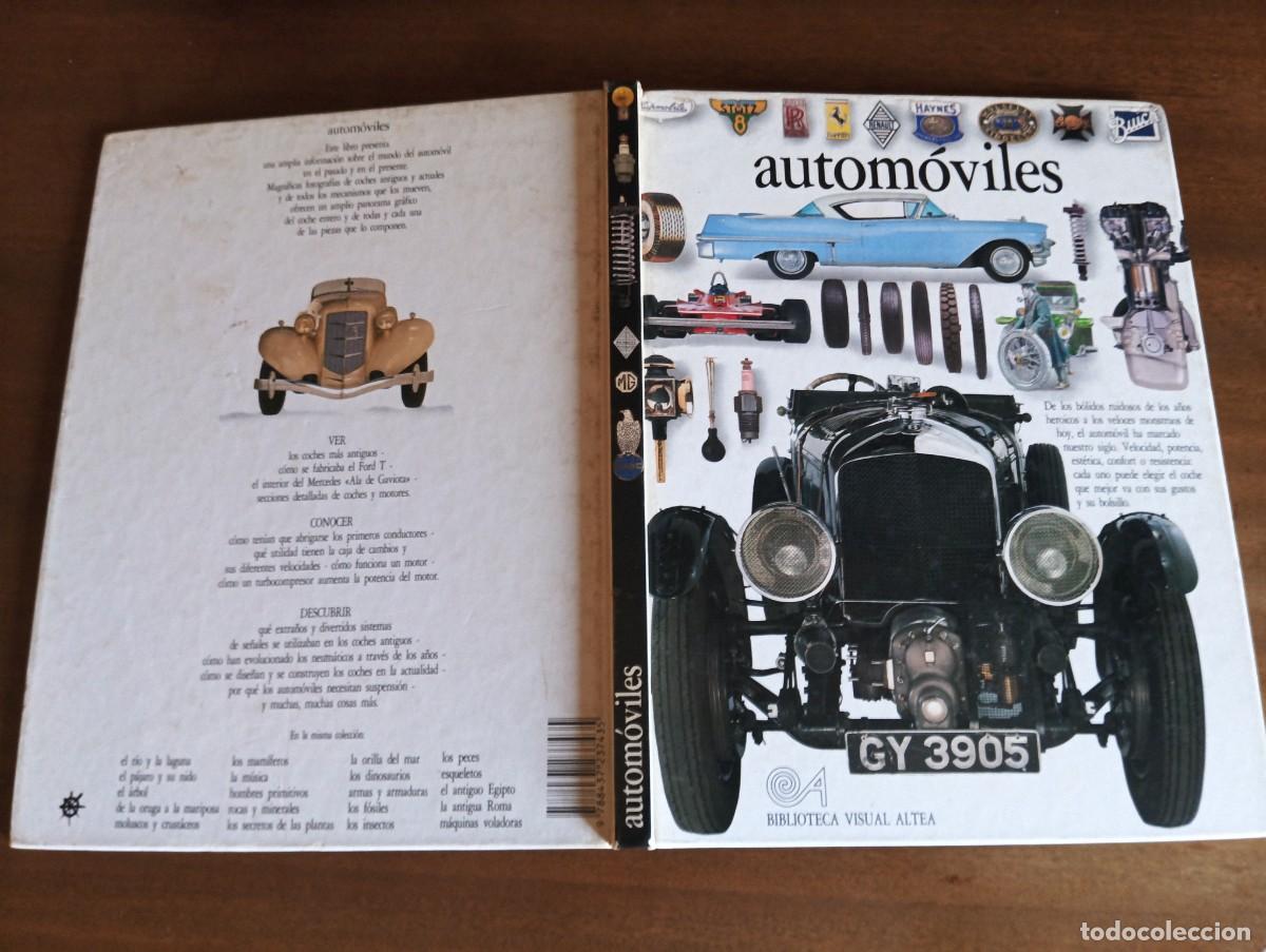 Libros de segunda mano: AUTOMOVILES / BIBLIOTECA VISUAL ALTEA. - Foto 2