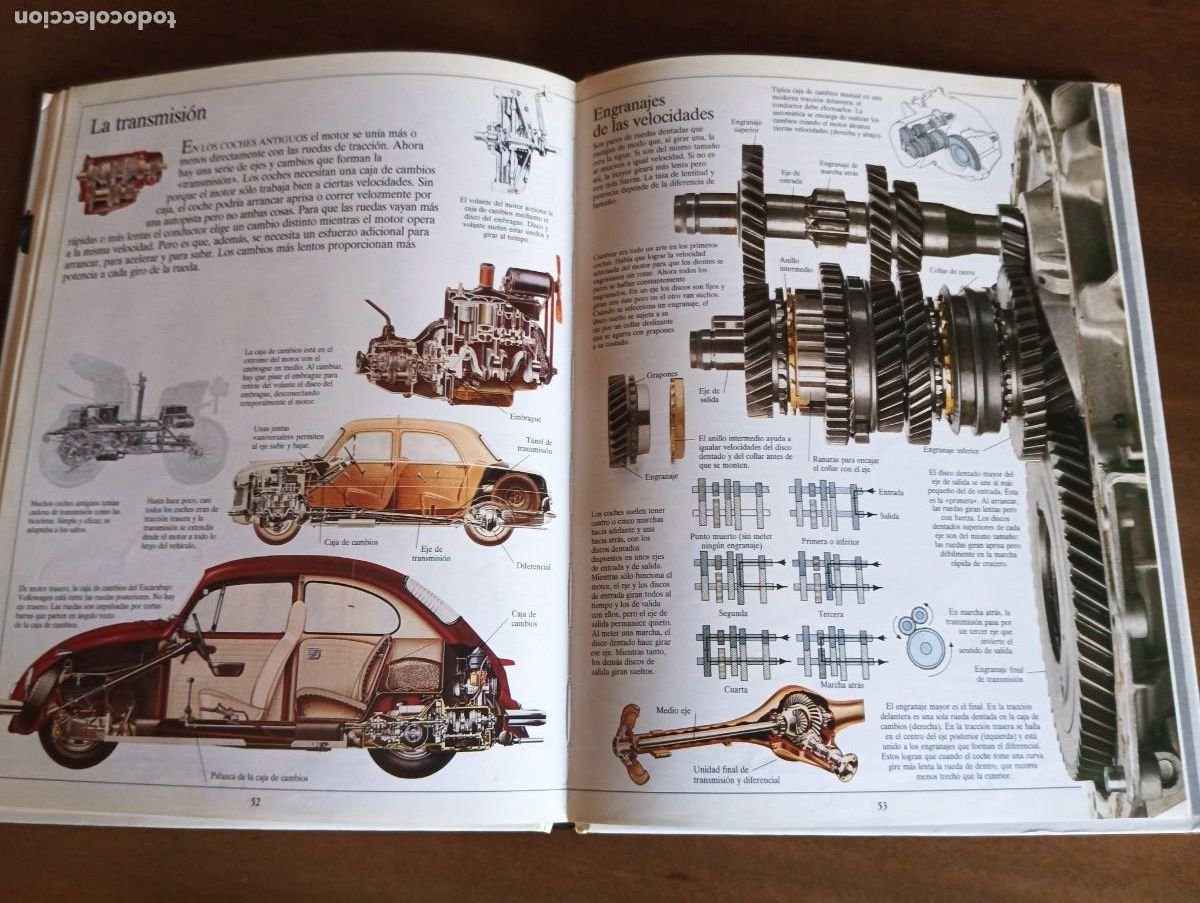 Libros de segunda mano: AUTOMOVILES / BIBLIOTECA VISUAL ALTEA. - Foto 10