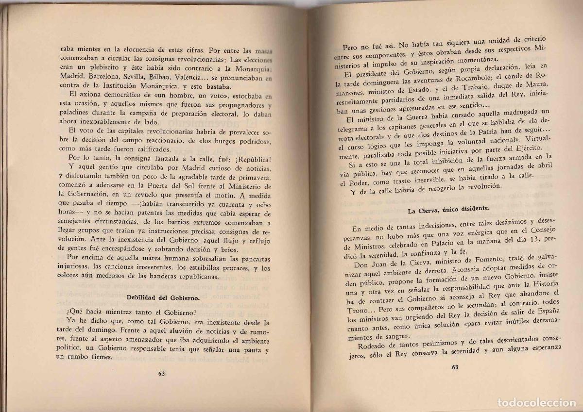 Libros de segunda mano: DE LA REGENCIA AL DIA DE LA VICTORIA. 1956 - Foto 2