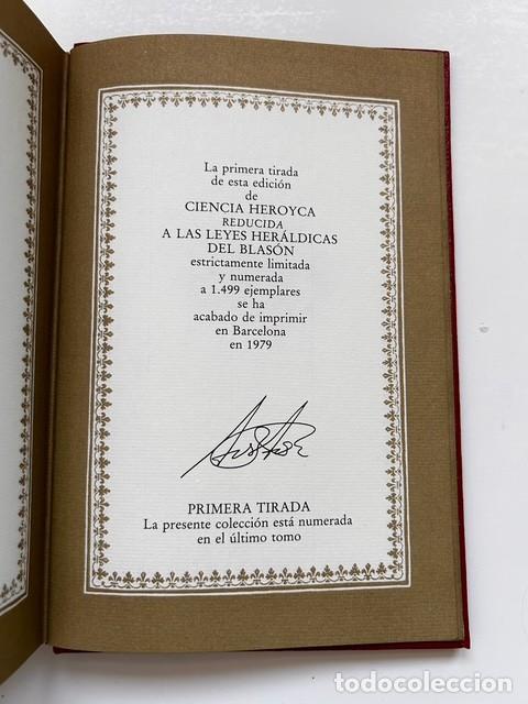 Libros de segunda mano: CIENCIA HEROYCA &ndash; Marqu&eacute;s de Avil&eacute;s (Edici&oacute;n facs&iacute;mil numerada, 1979, 2 tomos) - Foto 13