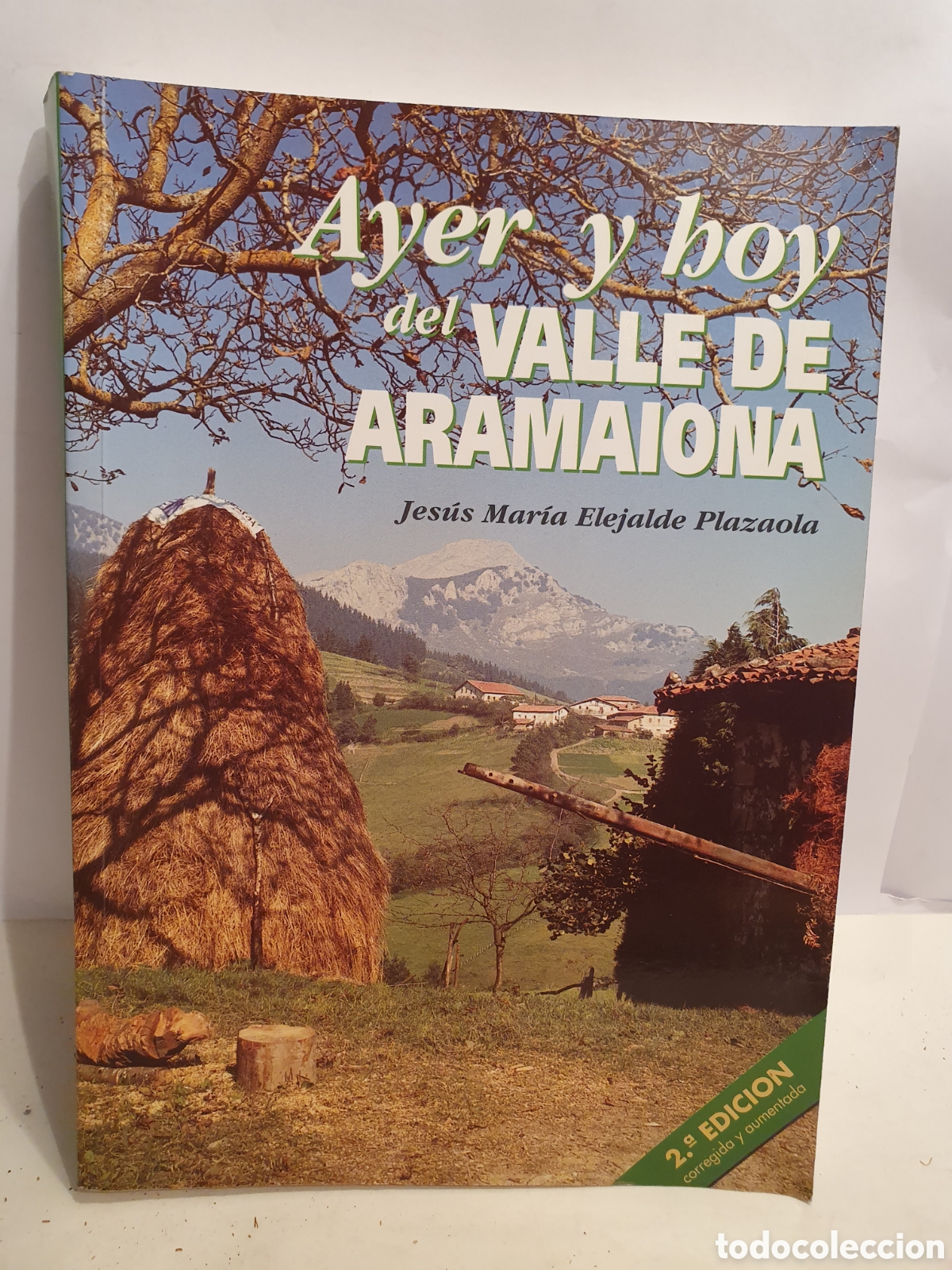 Libros de segunda mano: AYER Y HOY EN EL VALLE DE ARAMAIONA. JESUS MARIA ELEJALDE PLAZAOLA. 2&deg;EDICION 1994.