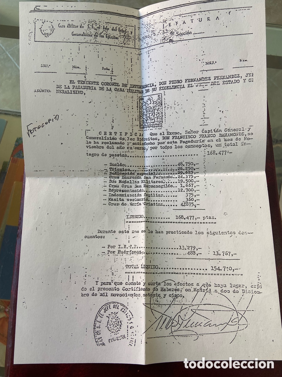 Libros de segunda mano: Manuscritos de Franco Libro - Foto 4