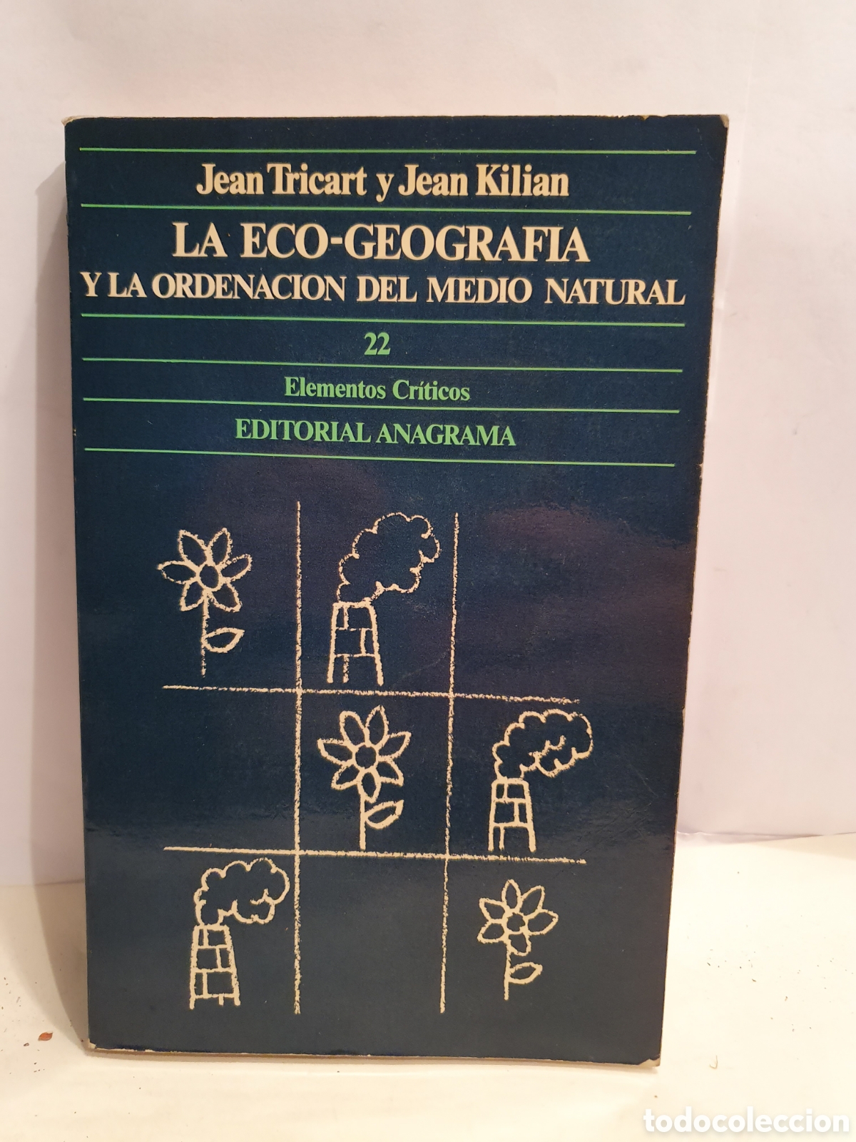 Libros de segunda mano: JEAN TRICART Y JEAN KILIAN. LA ECO-GEOGRAFIA Y LA ORDENACION DEL MUNDO NATURAL. ANAGRAMA 1984.