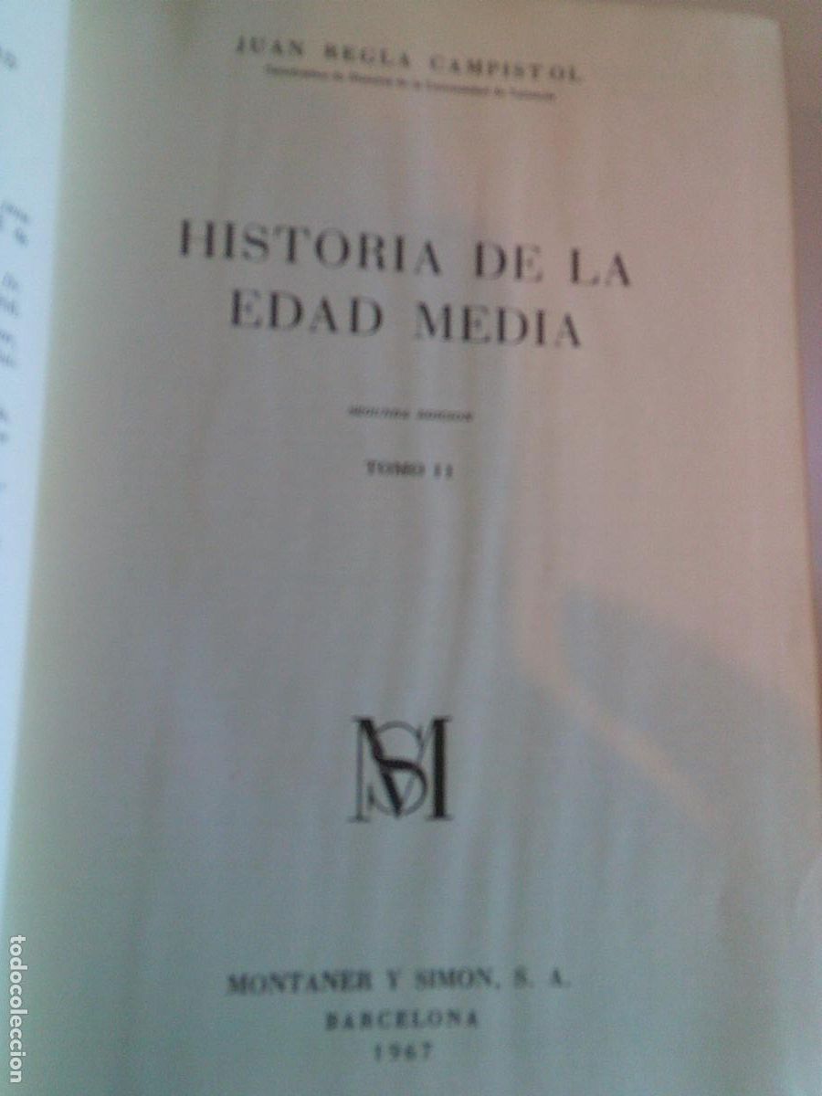 Libros de segunda mano: Historia de la Edad Media Dos tomos Montaner y Simon S.A. - Foto 5