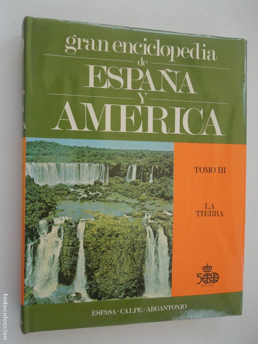 Libros de segunda mano: LA TIERRA . TOMO III , ENCICLOPEDIA DE ESPA&Ntilde;A Y AMERICA , - ESPASA CALPE- 5&ordf; CENTENARIO