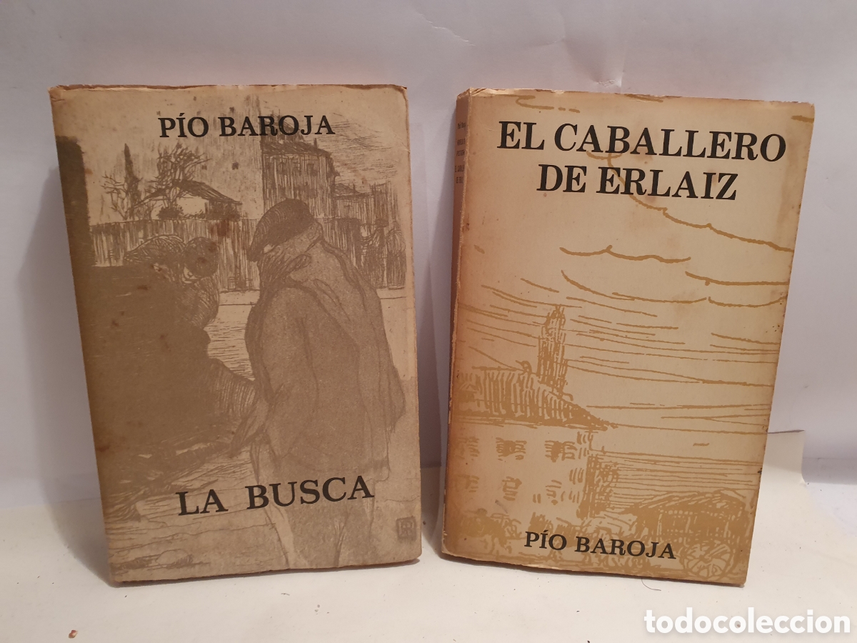 Libros de segunda mano: PIO BAROJA. 2 NOVELAS. LA BUSCA. EL CABALLERO DE ERLAITZ.