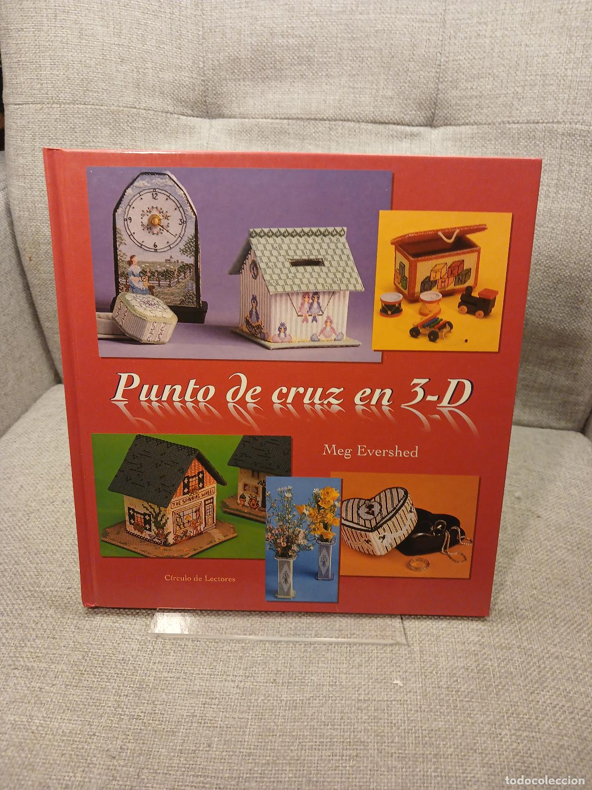 Libri di seconda mano: Punto de cruz en 3-D dise&ntilde;os originales - Meg Evershed