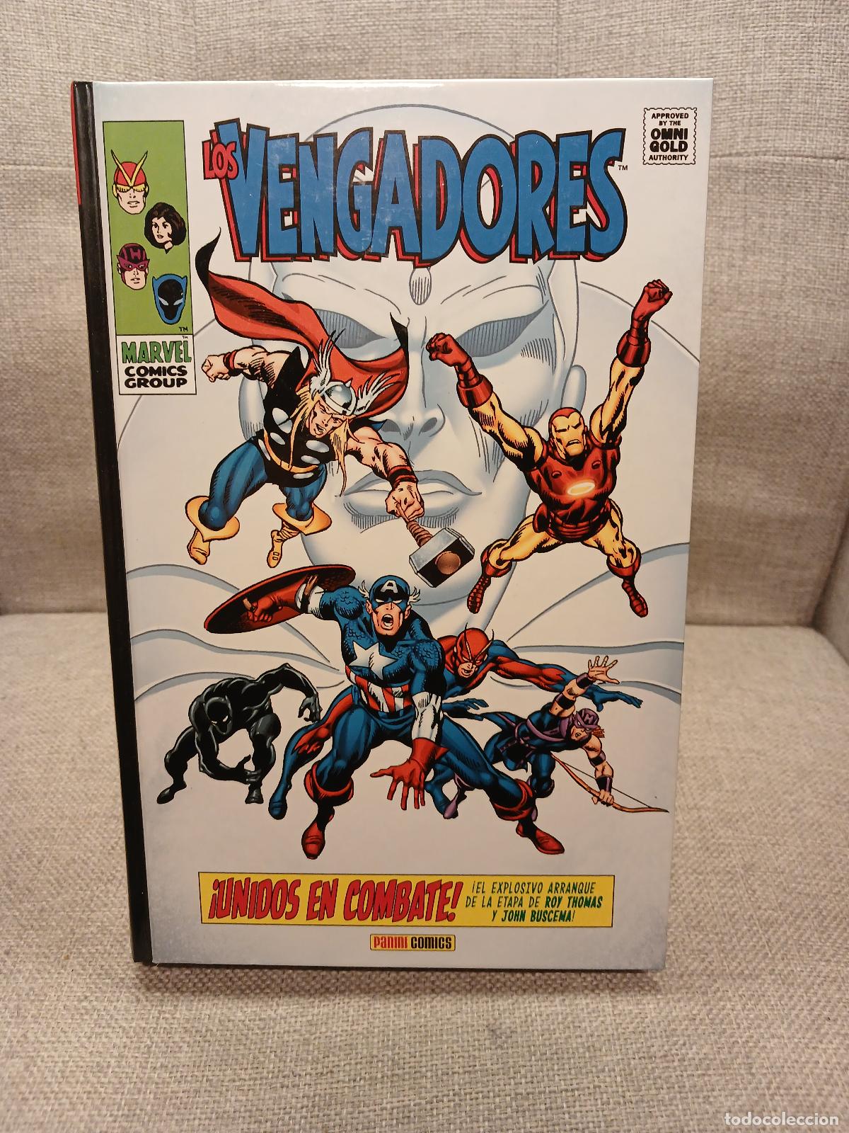 Libros de segunda mano: Marvel gold: los vengadores unidos en combate - Thomas, Roy (gui&oacute;n)