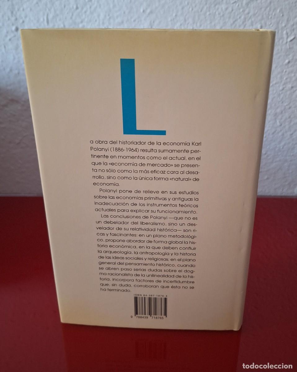 Libros de segunda mano: EL SUSTENTO DEL HOMBRE - POLANYI, KARL - Foto 2