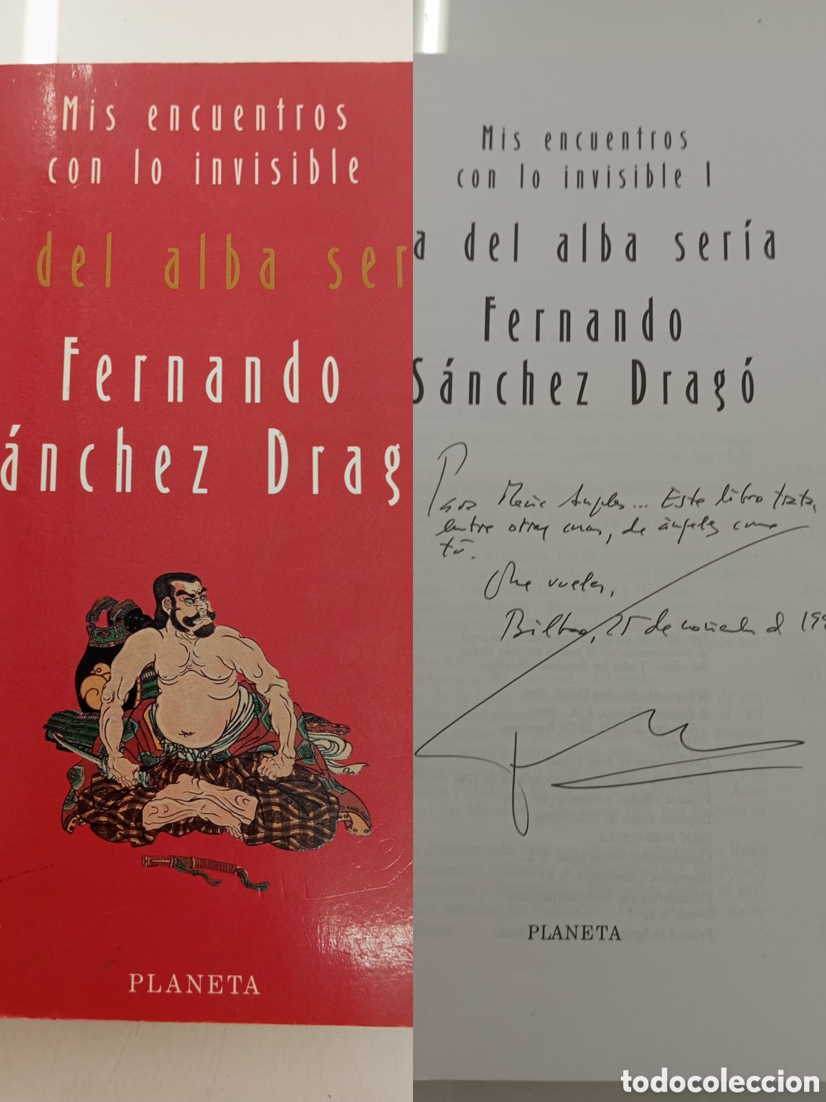 Libros de segunda mano: FERNANDO SANCHEZ DRAGO LA DEL ALBA SERIA MIS ENCUENTROS CON LO INVISIBLE 1996 FIRMADO POR EL AUTOR