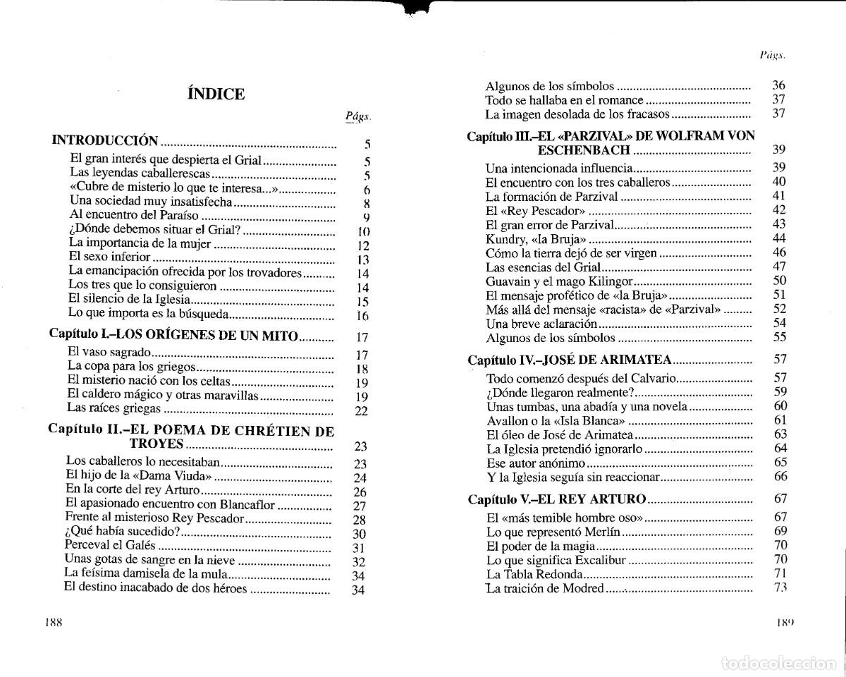 Libros de segunda mano: EL SANTO GRIAL - CARTER SCOTT - EDIMAT LIBROS, S.A., 1998. - Foto 2