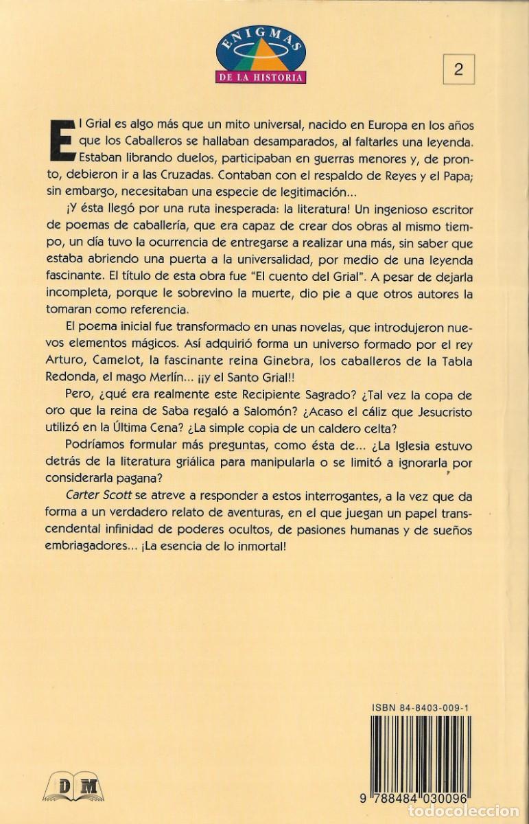 Libros de segunda mano: EL SANTO GRIAL - CARTER SCOTT - EDIMAT LIBROS, S.A., 1998. - Foto 5