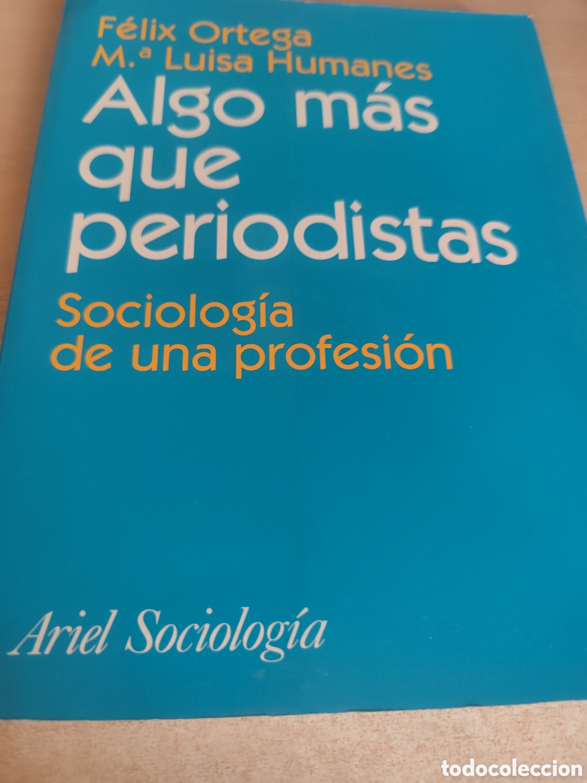 Libri di seconda mano: ALGO MAS QUE PERIODISTAS FELIX ORTEGA Y M.LUISA HUMANES RF112