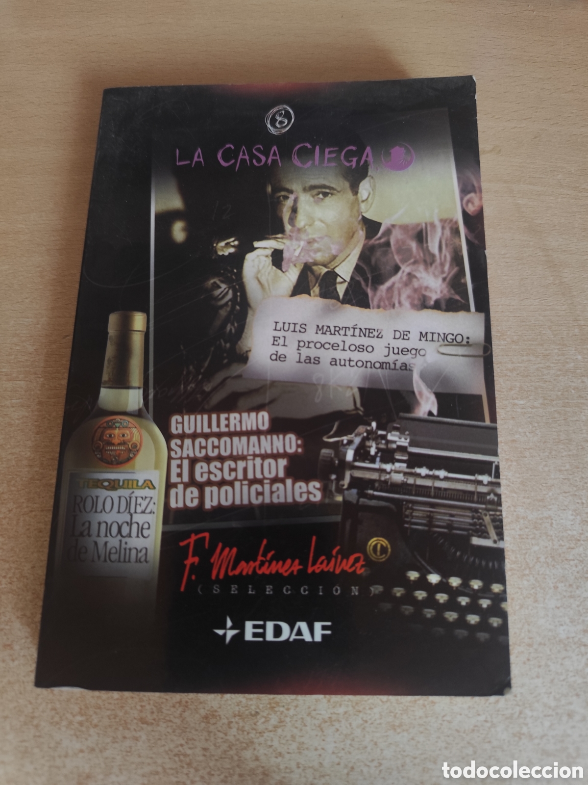 Libros de segunda mano: LA CASA CIEGA LA NOCHE DE MELINA LUIS MARTIN DE MINGO RF115