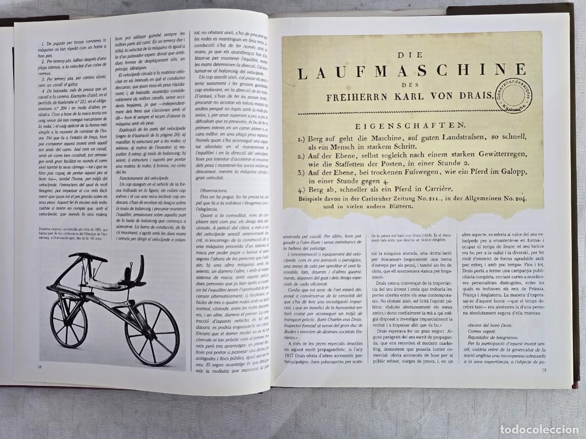 Libros de segunda mano: Libro de la Historia de la Bicicleta - Editorial Blume. Primera Edici&oacute;n 1981. - Foto 5