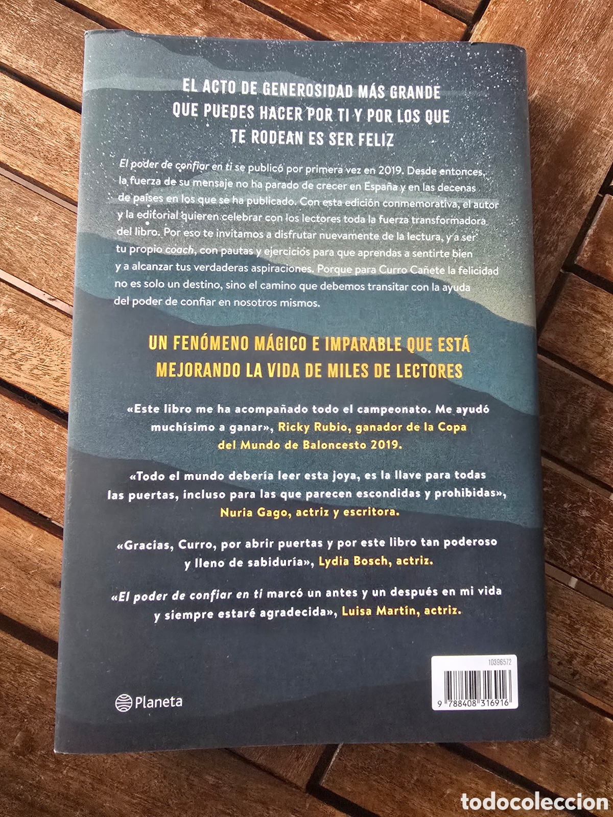Libros de segunda mano: El poder de confiar en ti (edici&oacute;n especial) Curro Ca&ntilde;ete Editorial PLANETA 2026 Autoayuda - Foto 2