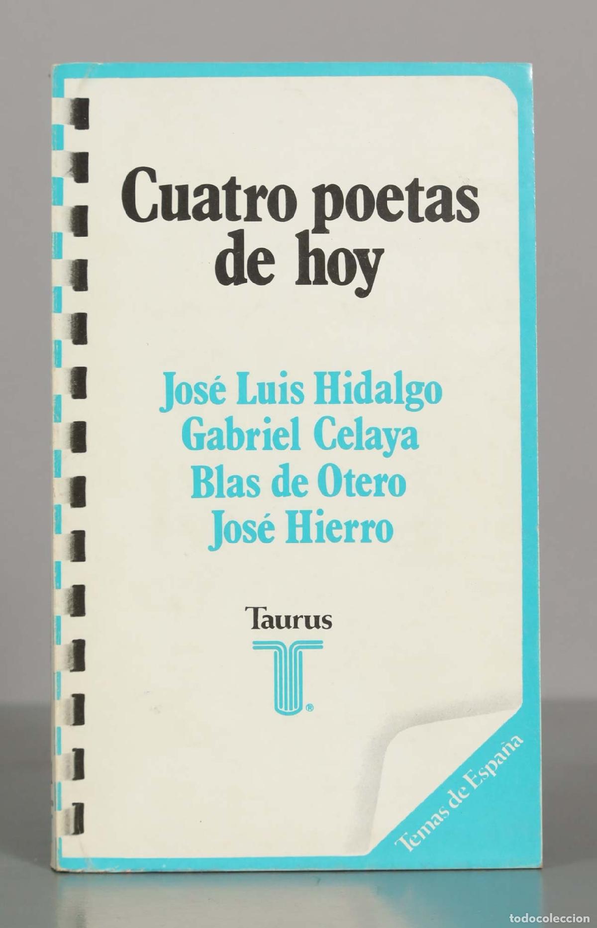 Libros de segunda mano: Cuatro poetas de hoy - TEMAS ESPA&Ntilde;A - Foto 1