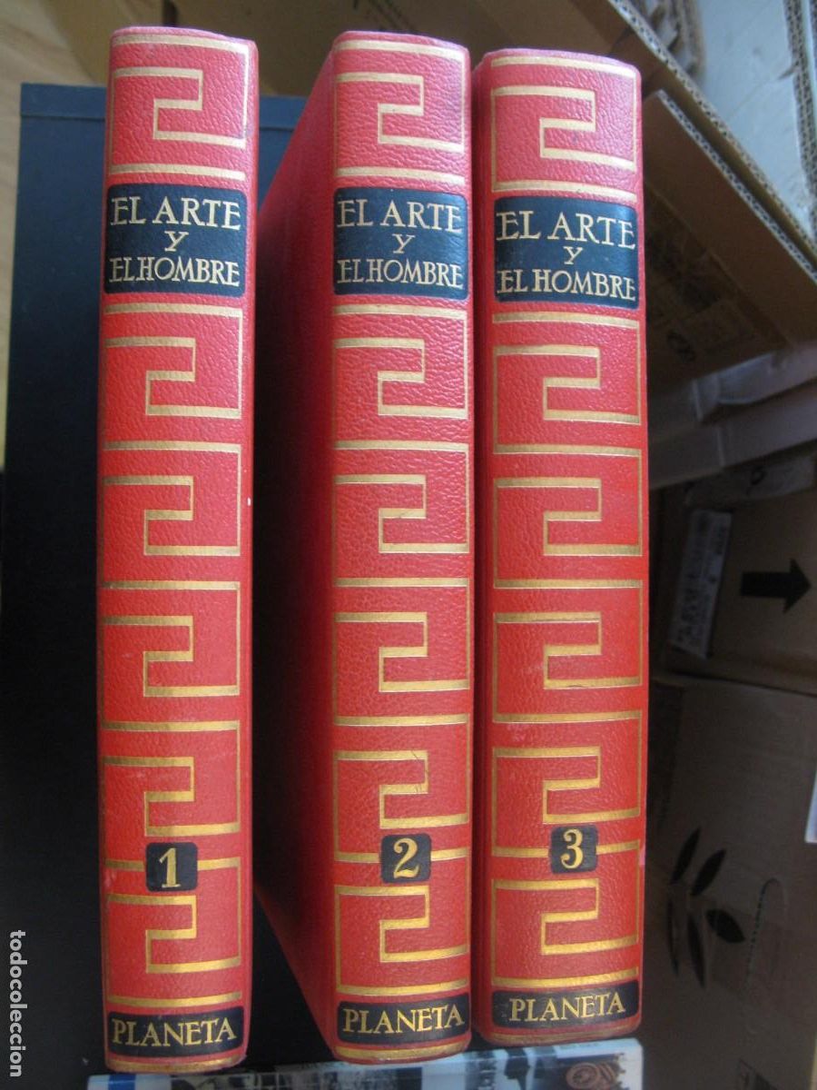 Libri di seconda mano: EL ARTE Y EL HOMBRE, 3 TOMOS, RENE HUYGHE EDITORIAL PLANETA 1966, LIBROS