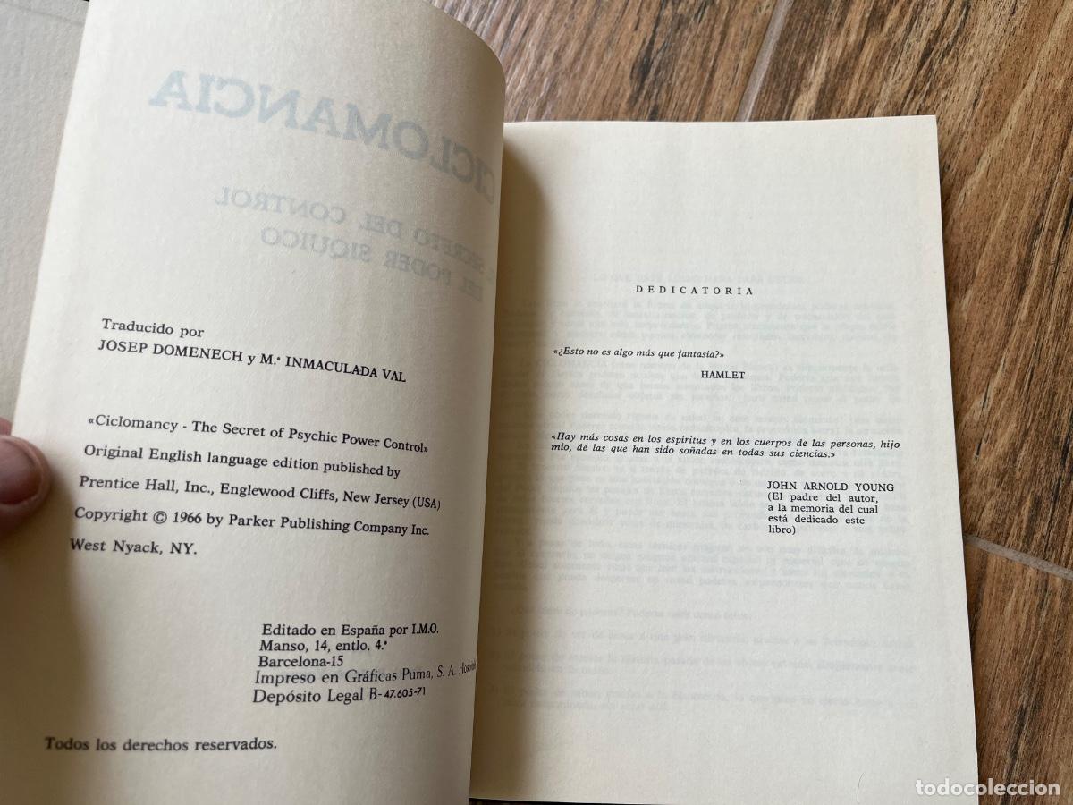 Libros de segunda mano: LA CICLOMANCIA FRANK R. YOUNG. - Foto 6
