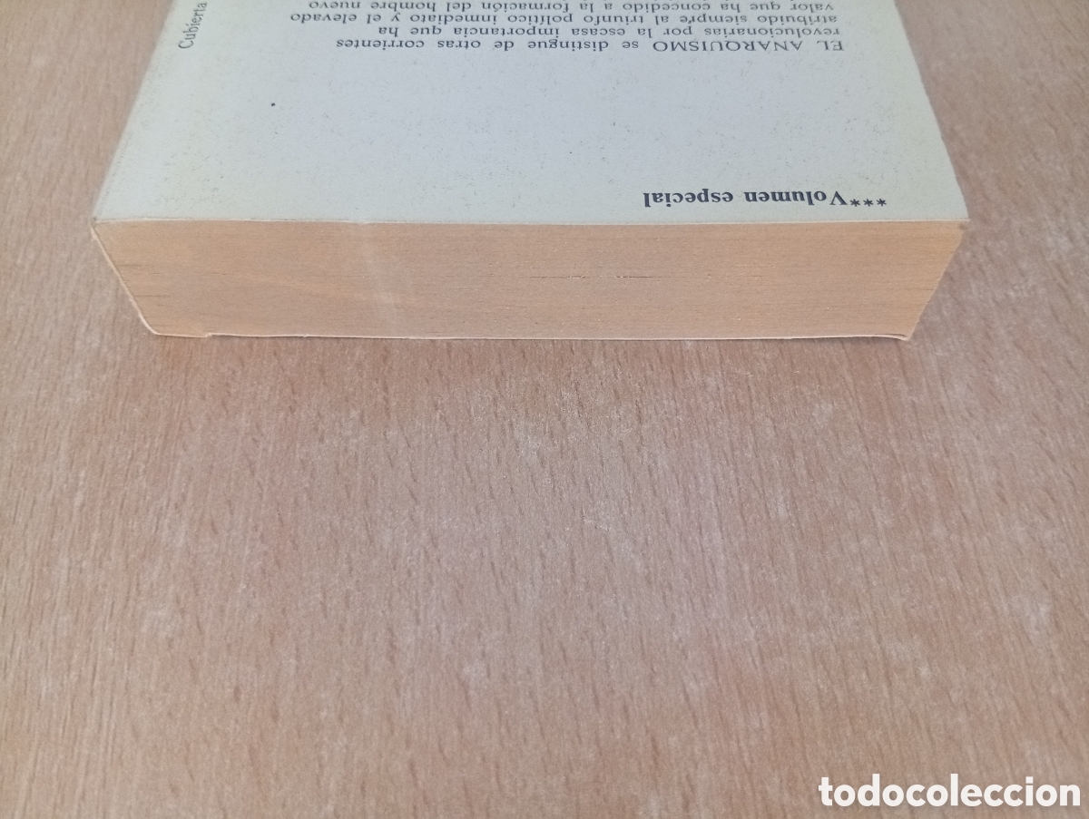 Libros de segunda mano: LOS ANARQUISTAS. 1/LA TEOR&Iacute;A. Irving Louis Horowitz - Foto 4