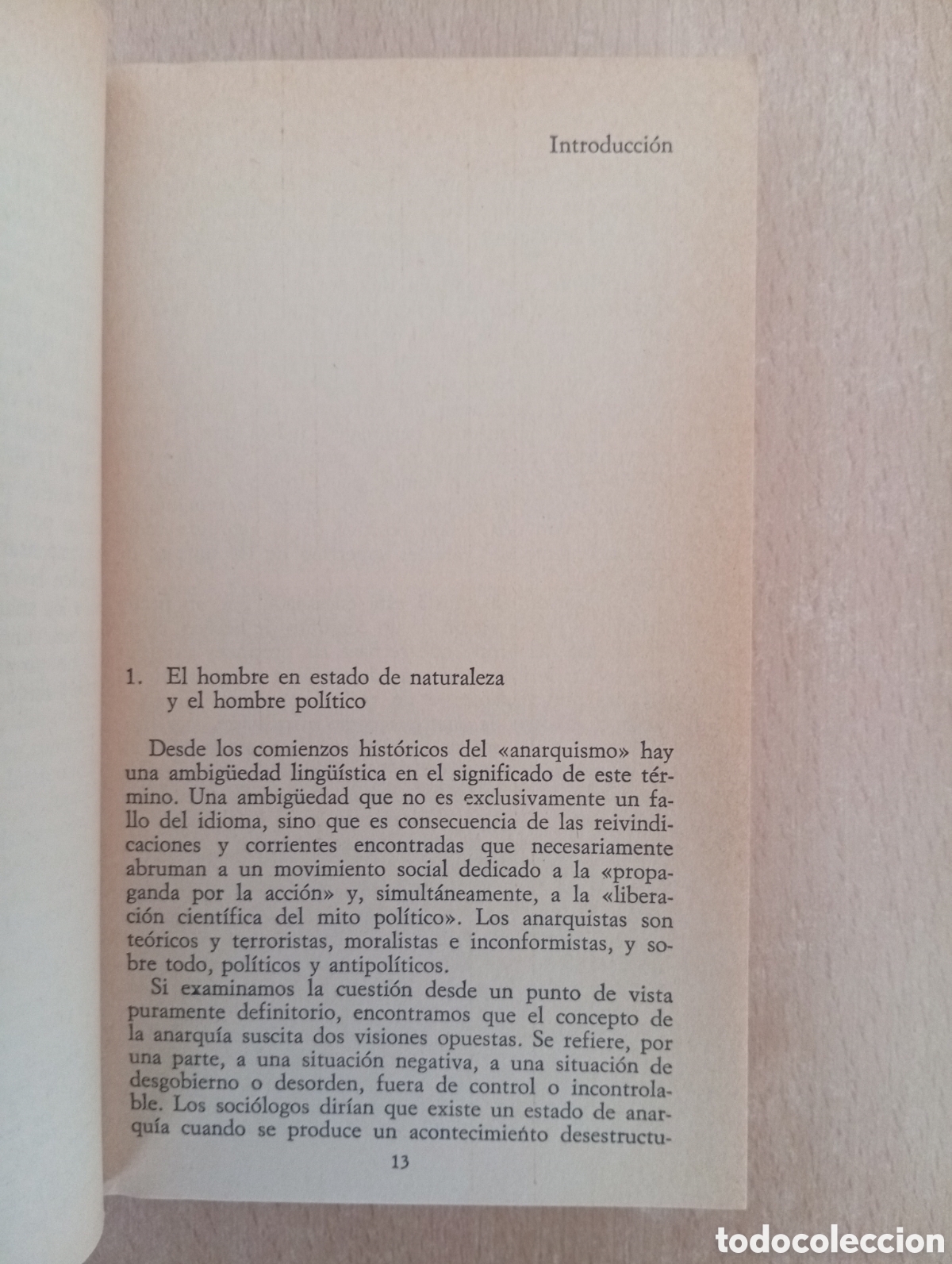 Libros de segunda mano: LOS ANARQUISTAS. 1/LA TEOR&Iacute;A. Irving Louis Horowitz - Foto 8