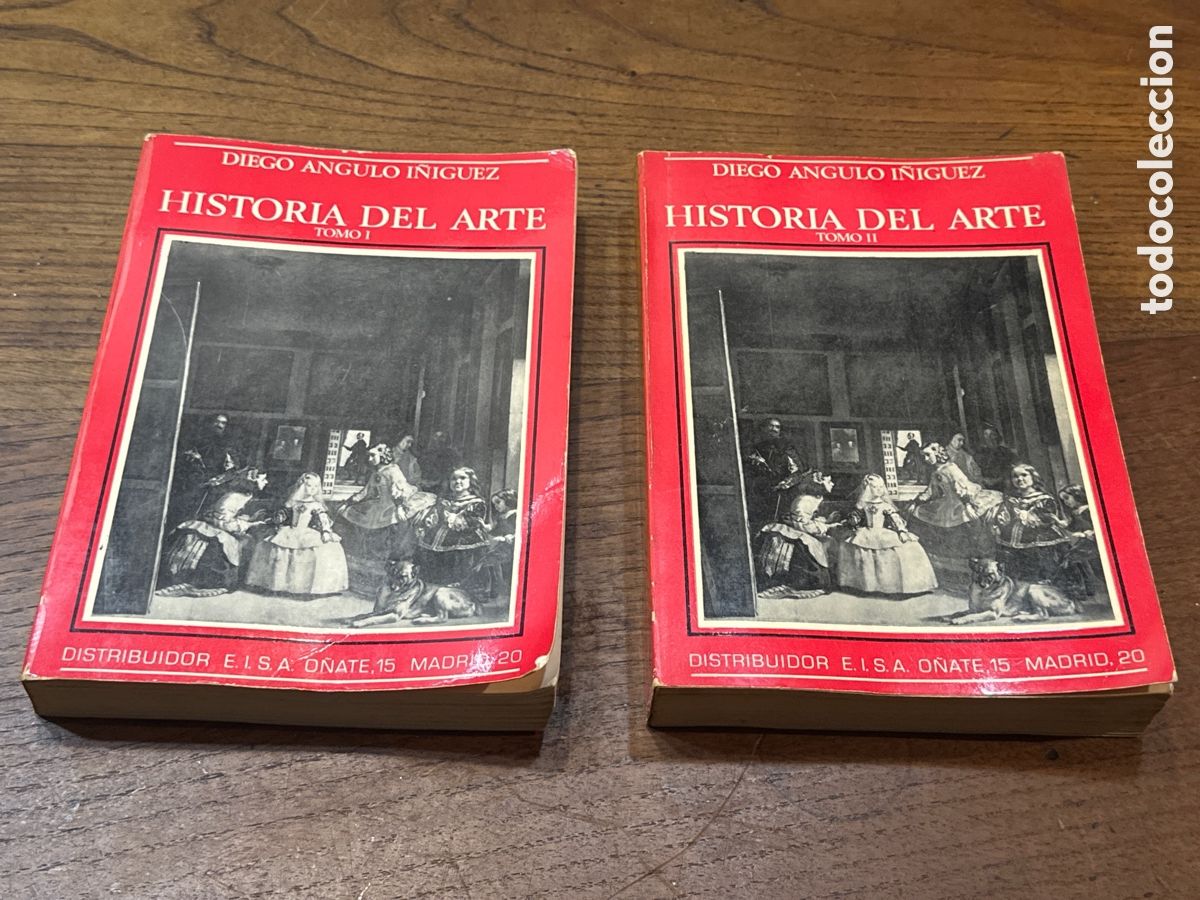 Libros de segunda mano: LOTE DE DOS TOMOS HISTORIA DEL ARTE. DIEGO &Aacute;NGULO &Iacute;&Ntilde;IGUEZ. EDITORIAL RAYCAR. A&Ntilde;O 1984.