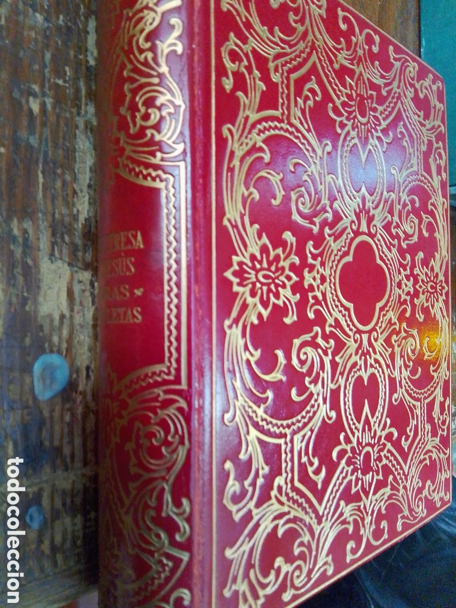 Libros de segunda mano: SANTA TERESA DE JESUS. OBRAS COMPLETAS. ED. DE LUJO. AGUILAR. MADRID, 1957