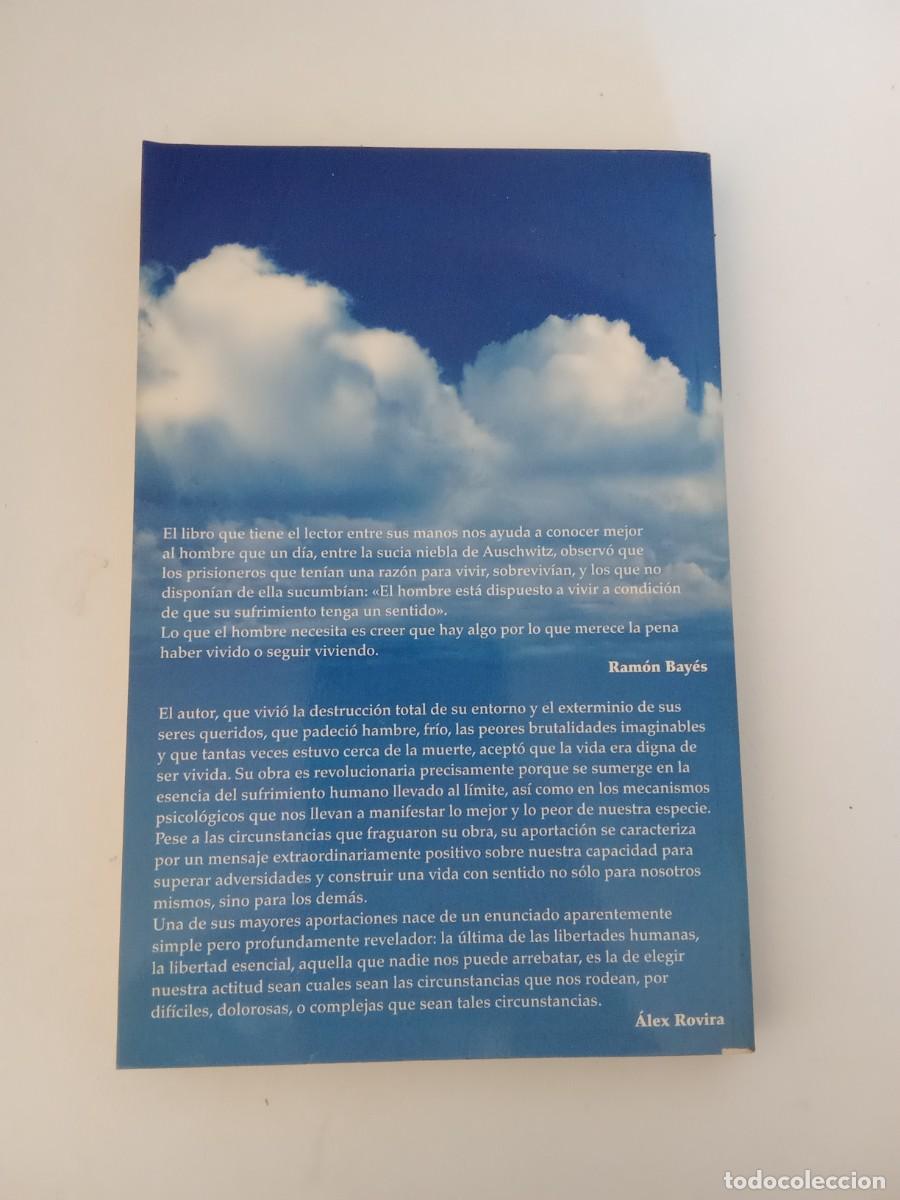 Libros de segunda mano: Elisabeth Lukas. Viktor E. Frankl. El sentido de la vida - Foto 3